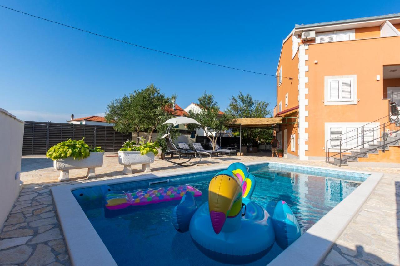 Villa Spark With Heated Pool In Rogoznica Zečevo Exterior foto